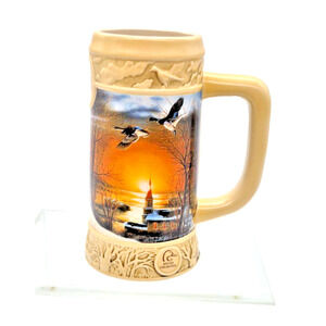 VTG Ducks Unlimited Mug Stein Miller Brewing Terry Redlin 1996 Collection